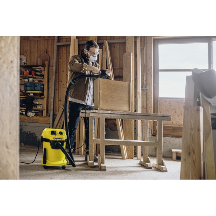 Строительный пылесос Karcher WD 3 P V-17/4/20 (1 кВт, 17 л) (1.628-170.0)