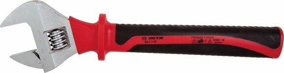 Ключ разводной King Tony VDE, 10" (3611VE-10)