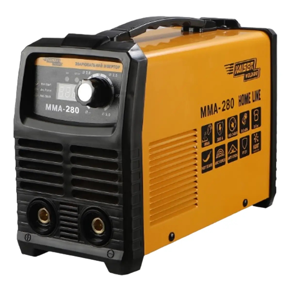 Зварювальний інвертор MMA-280 HOME LINE Kaiser