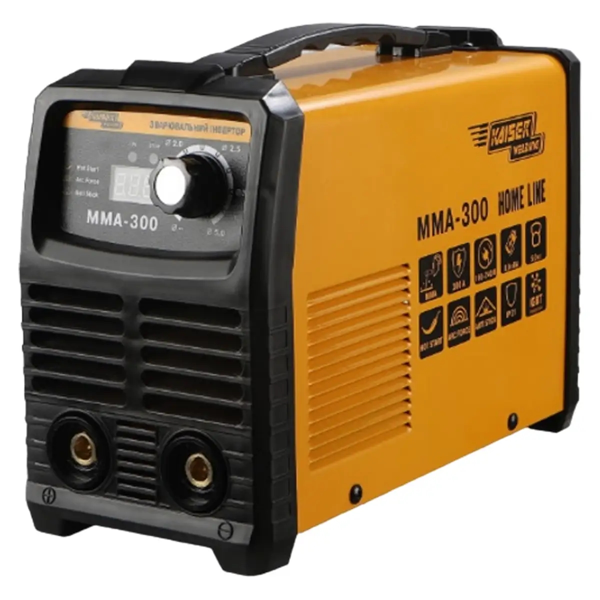 Зварювальний інвертор MMA-300 HOME LINE Kaiser