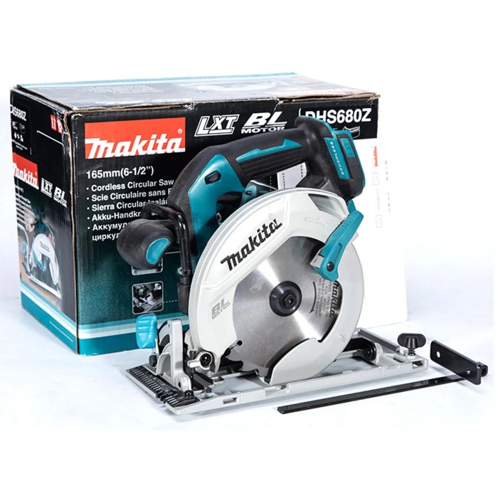 Аккумуляторная дисковая пила Makita DHS680Z (18 В, без АКБ, 165 мм)