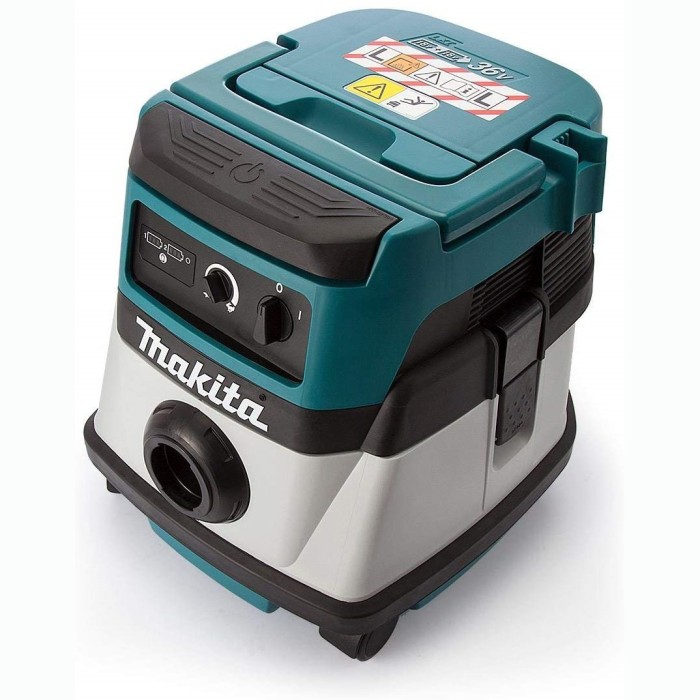 Гибридный пылесос Makita DVC861LZ (2х18 В / 220 В, без АКБ, 8 л)