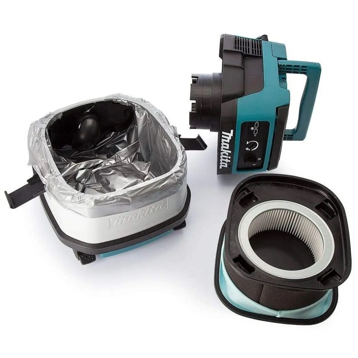 Гибридный пылесос Makita DVC861LZ (2х18 В / 220 В, без АКБ, 8 л)