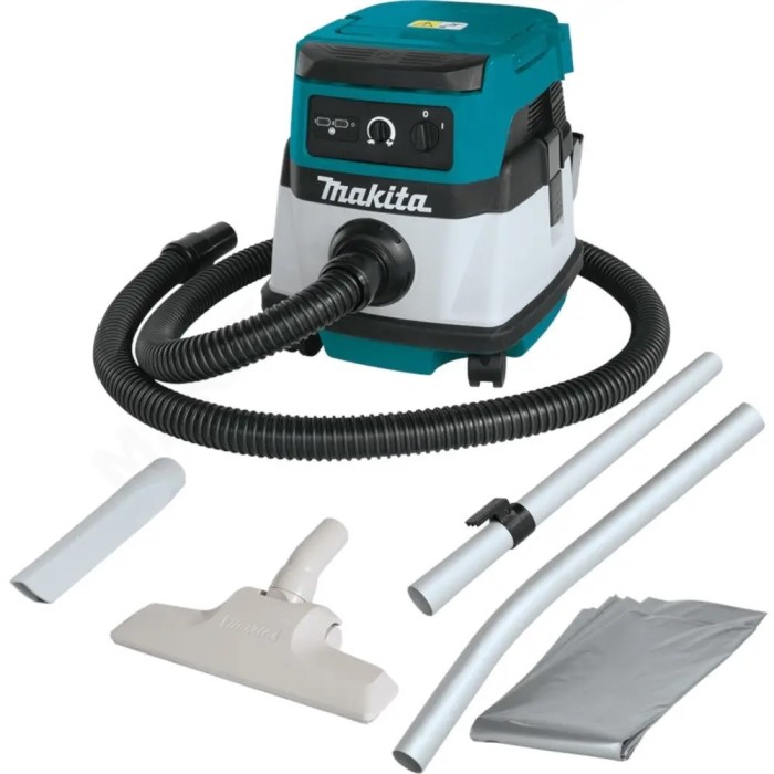 Гибридный пылесос Makita DVC150LZ (2х18 В / 220 В, без АКБ, 15/12 л)