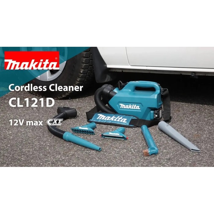 Аккумуляторный пылесос Makita CL121DWA (10.8 В, 2 А*ч, 0.5 л)