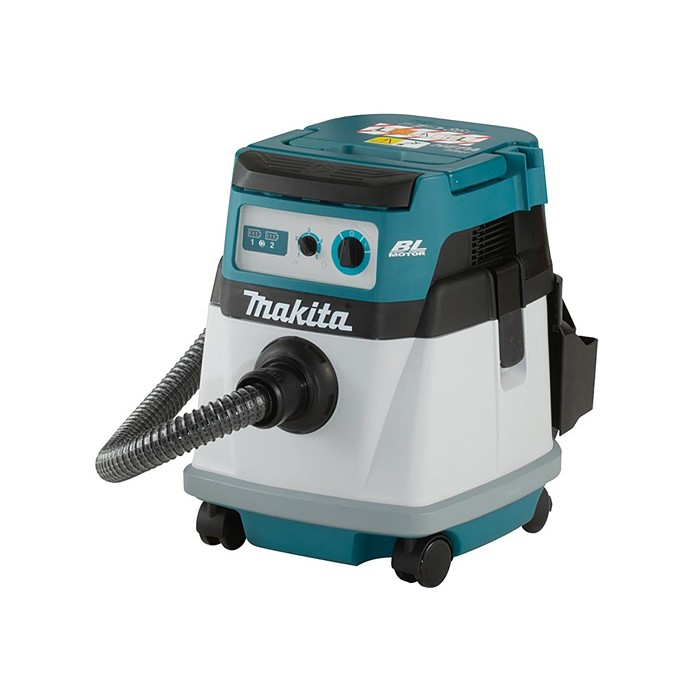Аккумуляторный пылесос Makita DVC155LZX2 (2х18 В, без АКБ, 15/12 л)