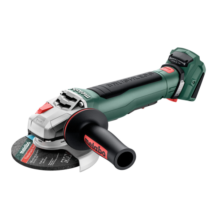 Аккумуляторная болгарка Metabo WPB 18 LT BL 11-125 Quick (18 В, без АКБ, 125 мм) (613059840)