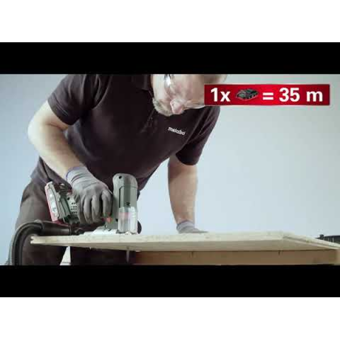 Аккумуляторный лобзик Metabo STAB 18 LTX 100 + metaBOX 145 L (18 В, без АКБ) (601003840)