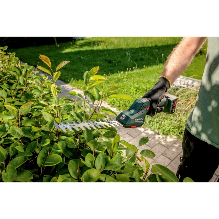 Аккумуляторные садовые ножницы Metabo PowerMaxx SGS 12 Q (12 В, без АКБ, 115/200 мм) (601608850)
