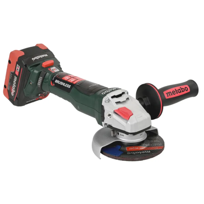 Аккумуляторная болгарка Metabo WVB 18 LT BL 11-125 Quick (18 В, без АКБ, 125 мм) (613057840)