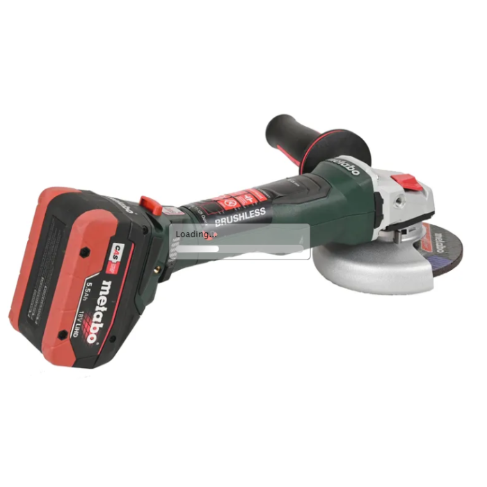 Аккумуляторная болгарка Metabo WVB 18 LT BL 11-125 Quick (18 В, без АКБ, 125 мм) (613057840)