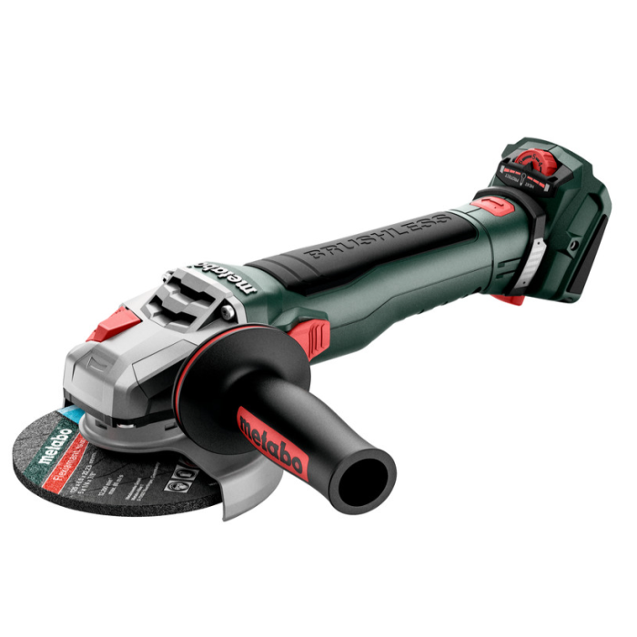Аккумуляторная болгарка Metabo WVB 18 LT BL 11-125 Quick (18 В, без АКБ, 125 мм) (613057840)
