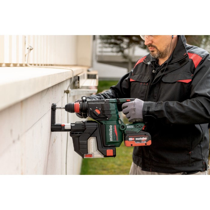 Аккумуляторный перфоратор Metabo KH 18 LTX BL 28 Q Set ISA + metaBOX (18 В, 3 Дж, без АКБ) (601715900)
