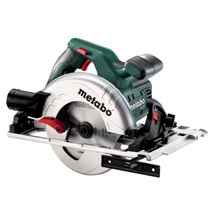 Дисковая пила Metabo KS 55 FS + кейс (1.2 кВт, 160 мм) (600955500)