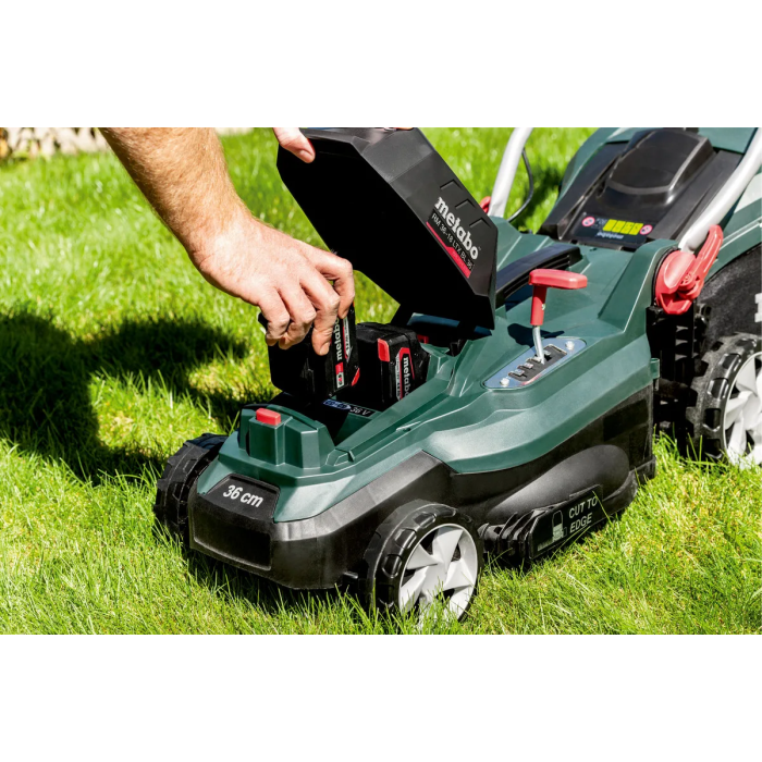 Акумуляторна газонокосарка Metabo RM 36-18 LTX BL 36 (18 В, 360 мм) (601716650)