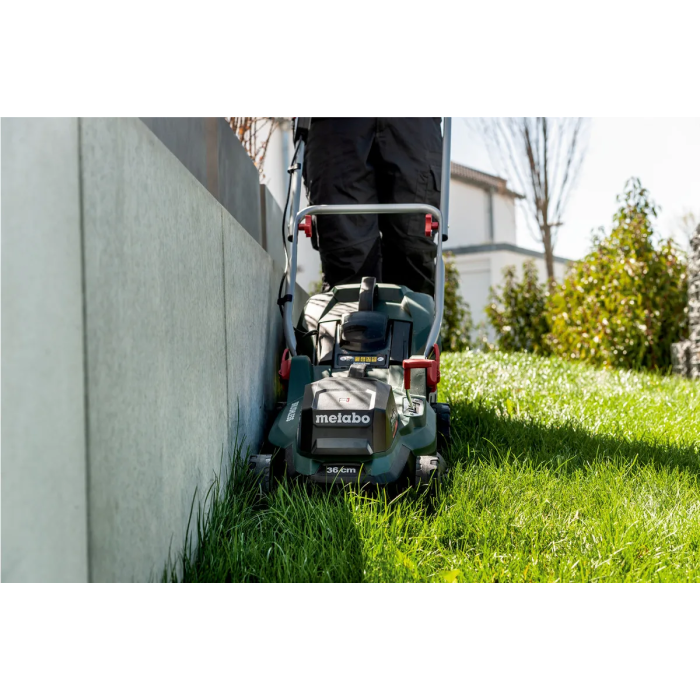 Акумуляторна газонокосарка Metabo RM 36-18 LTX BL 36 (18 В, 360 мм) (601716650)
