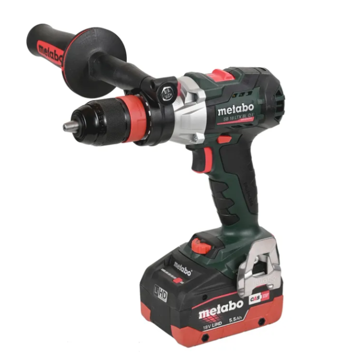 Аккумуляторный дрель-шуруповерт Metabo SB 18 LTX BL Q I (2х18 В, 5.2 А*ч) (602361650)