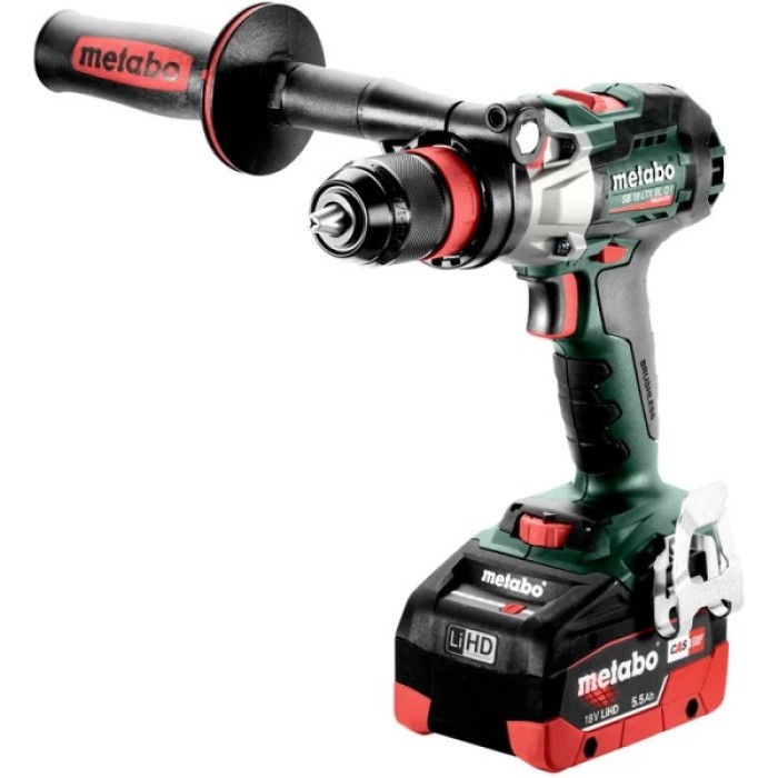 Аккумуляторная ударная дрель-шуруповерт Metabo SB 18 LTX BL Q I (18 В, 2х5.5 А*ч) (602361660)