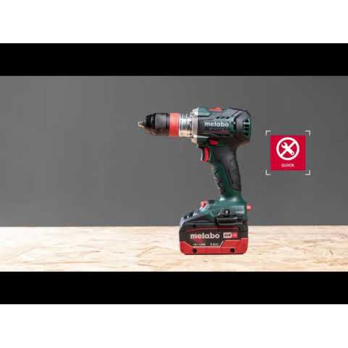 Аккумуляторная ударная дрель-шуруповерт Metabo SB 18 LTX BL Q I (18 В, 2х5.5 А*ч) (602361660)