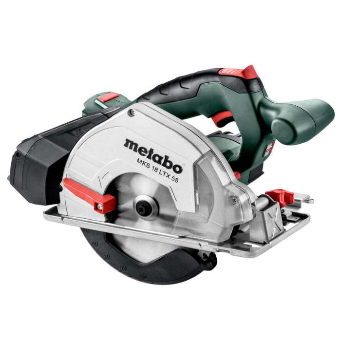 Аккумуляторная дисковая пила по металлу Metabo MKS 18 LTX 58 (18 В, 165x20 мм, без АКБ) (611866840)