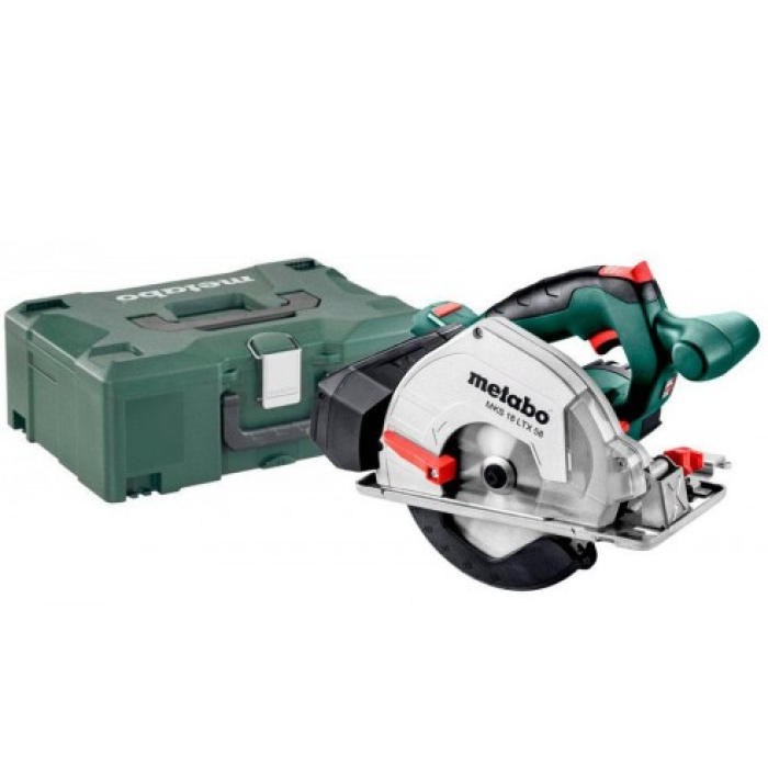 Аккумуляторная дисковая пила по металлу Metabo MKS 18 LTX 58 (18 В, 165x20 мм, без АКБ) (611866840)