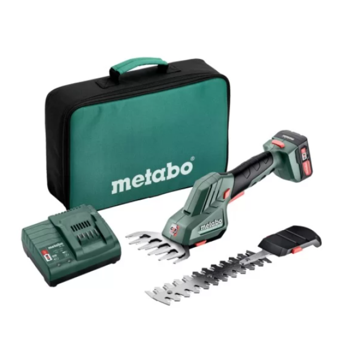 Аккумуляторный кусторез Metabo PowerMaxx SGS 12 Q (12 В, 2.0 А*ч, 200 мм) (601608500)