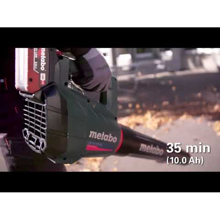 Аккумуляторная садовая воздуходувка Metabo LB 18 LTX BL (18 В, 41.6 м/с, без АКБ) (601607850)