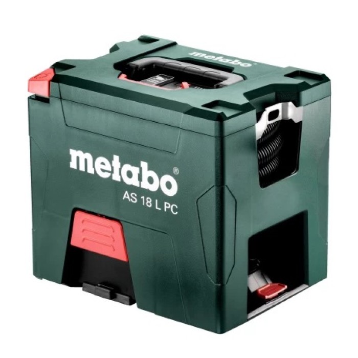 Аккумуляторный пылесос Metabo AS 18 L PC (18 В, 5.2 А*ч, 7.5 л) (602021000)