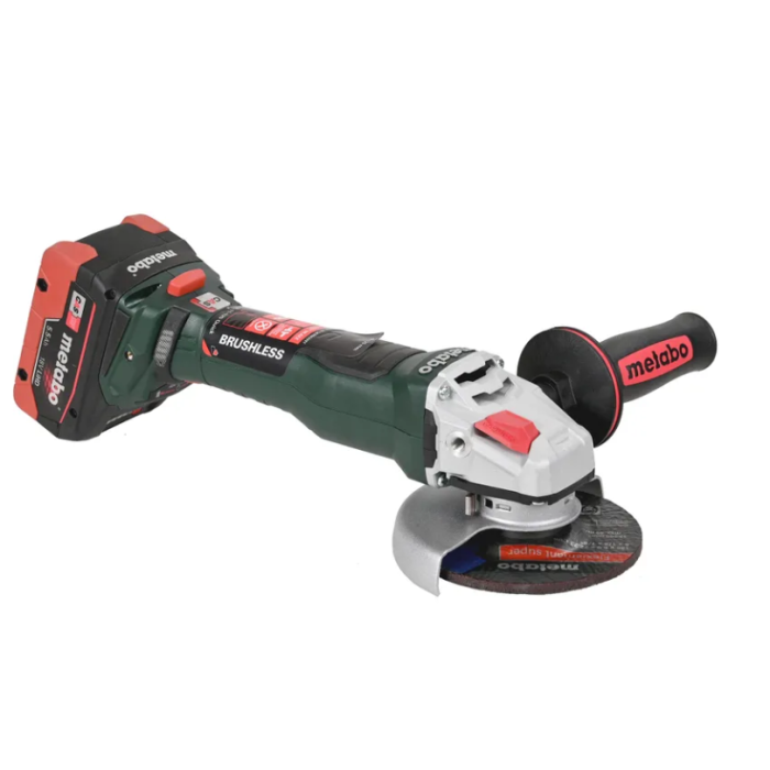 Аккумуляторная болгарка Metabo WB 18 LT BL 11-125 Quick (18 В, без АКБ, 125 мм) (613054840)