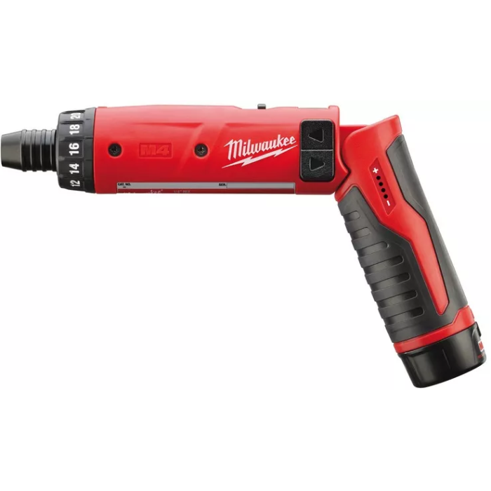 Аккумуляторная отвертка Milwaukee M4 D-202B (4 В, 2 А*ч, Н*м) (4933440475)