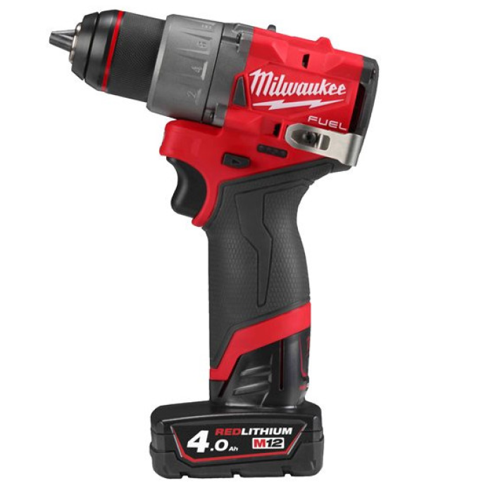 Аккумуляторная ударная дрель-шуруповерт Milwaukee M12 FPD2-402X (12 В, 2х4 А*ч, 45 Н*м) (4933479869)