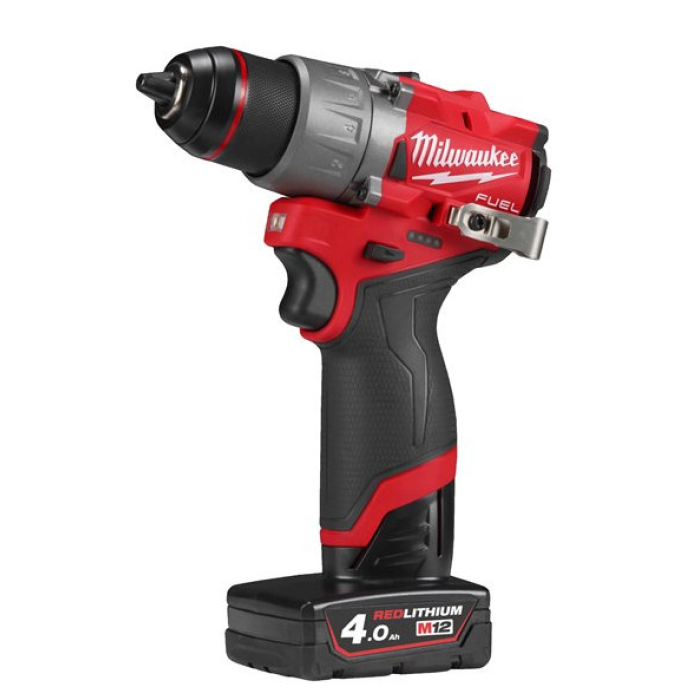 Аккумуляторная ударная дрель-шуруповерт Milwaukee M12 FPD2-402X (12 В, 2х4 А*ч, 45 Н*м) (4933479869)