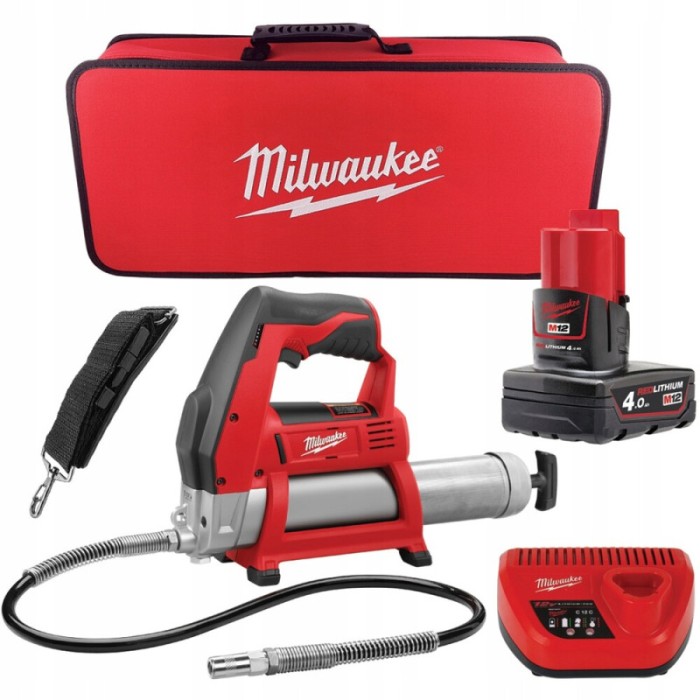 Акумуляторный пистолет для смазывания Milwaukee M12 GG-401B (12 В, без АКБ) (4933441675)