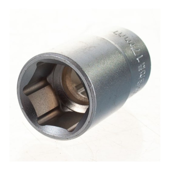 Головка сменная 6-гранная Topex (1/2", 17 мм) (38D717)