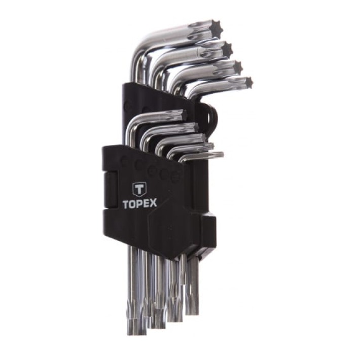 Набор ключей шестигранных Torx Topex (T10-T50, 9 шт.) (35D960)