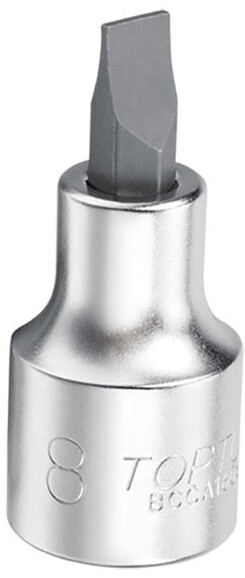 Головка с насадкой TOPTUL SL1.2x8 мм, 48 мм, 3/8" (BCCA1208)