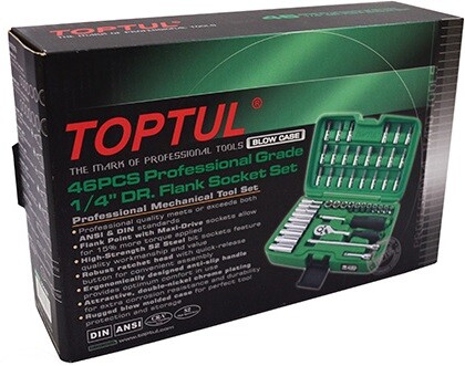 Набор инструмента TOPTUL GCAI4601