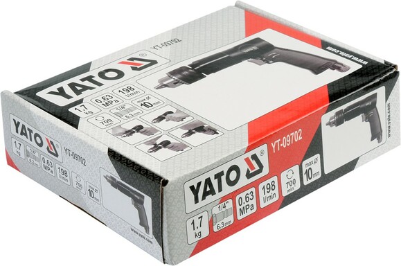 Дриль пневматичний YATO YT-09702