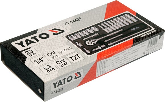 Набор торцевых головок YATO YT-14421