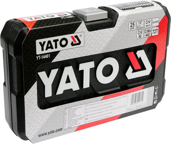 Набор торцевых головок YATO YT-14461