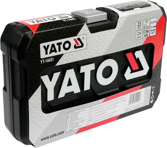 Набор торцевых головок YATO YT-14451