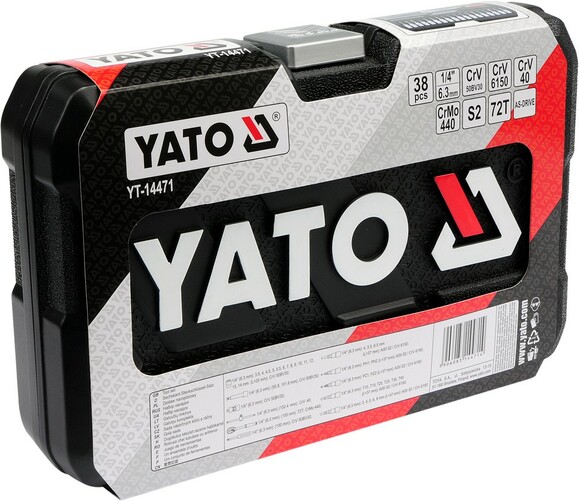 Набор торцевых головок YATO YT-14471