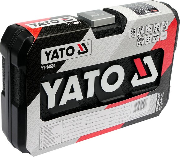 Набор торцевых головок YATO YT-14501