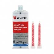 Клей для пластмассы Replast 2-х компонентный Wurth 08935004
