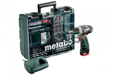 Аккумуляторный шуруповерт Metabo PowerMaxx BS Basic Mobile Workshop 2x2 Ач 600080880