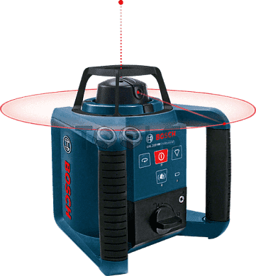 Ротационный лазерный нивелир BOSCH GRL 250 HV Professional 0601061600 детальное фото