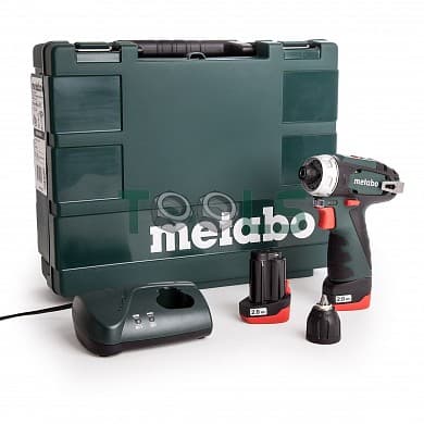 Аккумуляторный шуруповерт Metabo PowerMaxx BS Basic 600080500