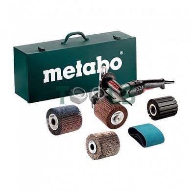 Щеточная шлифовальная машина Metabo SE 17-200 RT Set 602259500