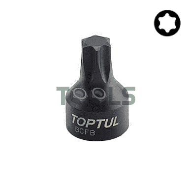 Головка TORX T10 1/4" (цельная) Toptul BCFB0810